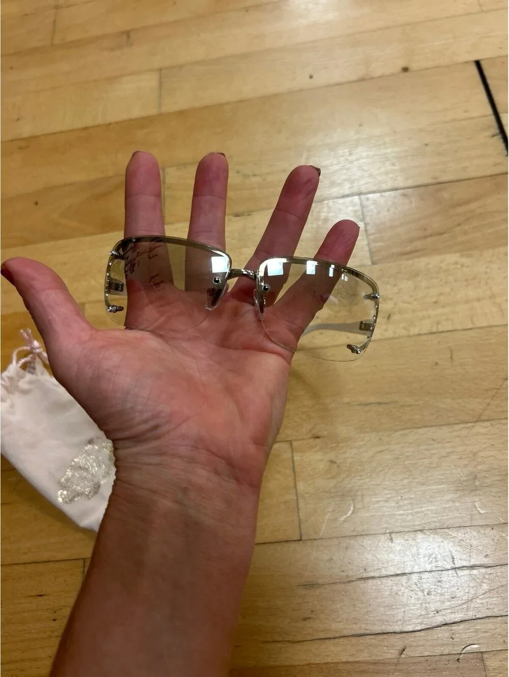 Kirk’s Folly Y2K style Rimless sunglasses
